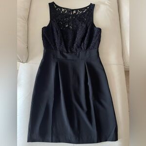 WHBM - Lace Top Sleeveless Dress size 4